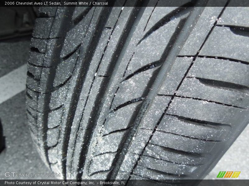 Summit White / Charcoal 2006 Chevrolet Aveo LT Sedan