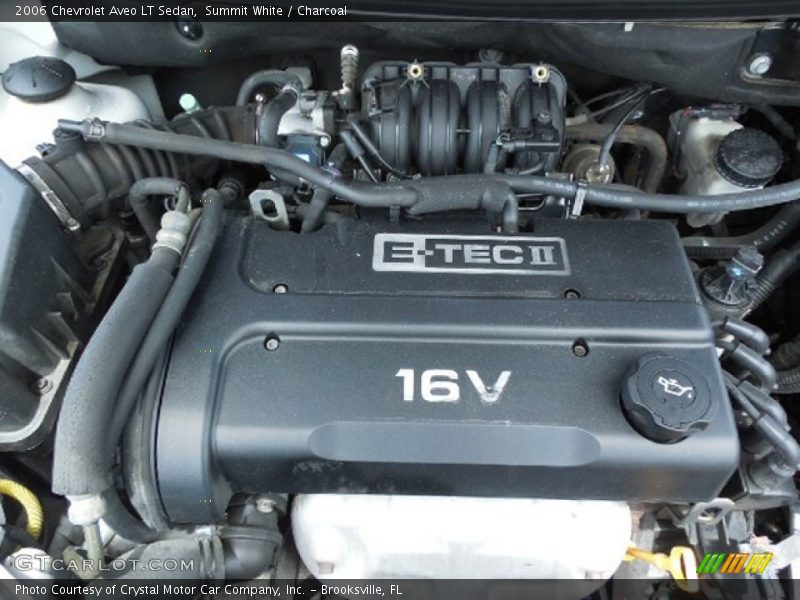 Summit White / Charcoal 2006 Chevrolet Aveo LT Sedan