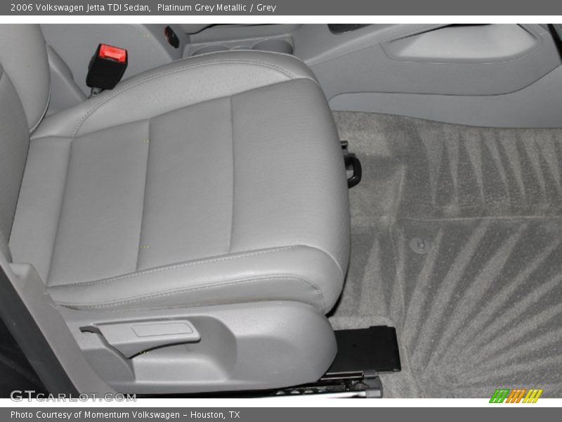 Platinum Grey Metallic / Grey 2006 Volkswagen Jetta TDI Sedan