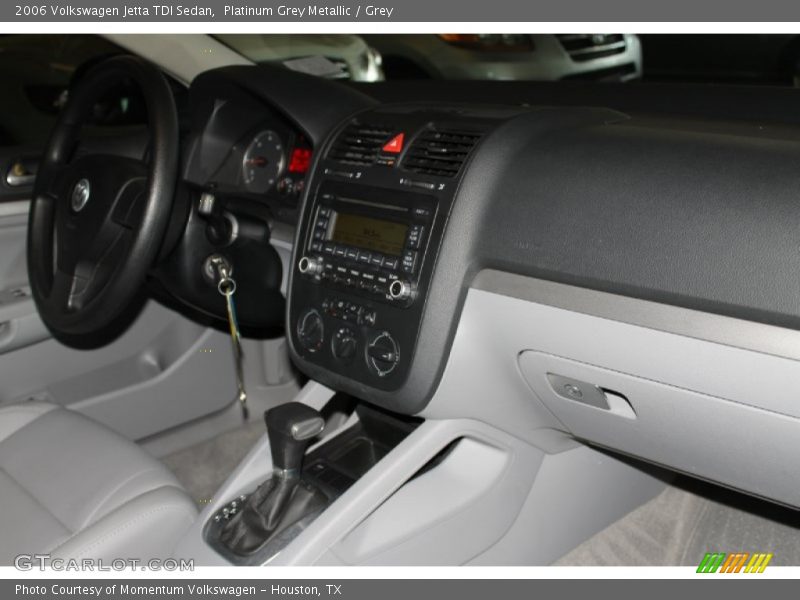 Platinum Grey Metallic / Grey 2006 Volkswagen Jetta TDI Sedan