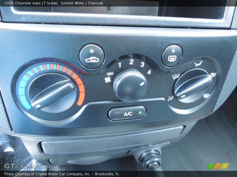 Summit White / Charcoal 2006 Chevrolet Aveo LT Sedan