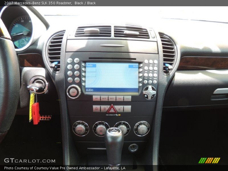 Black / Black 2007 Mercedes-Benz SLK 350 Roadster