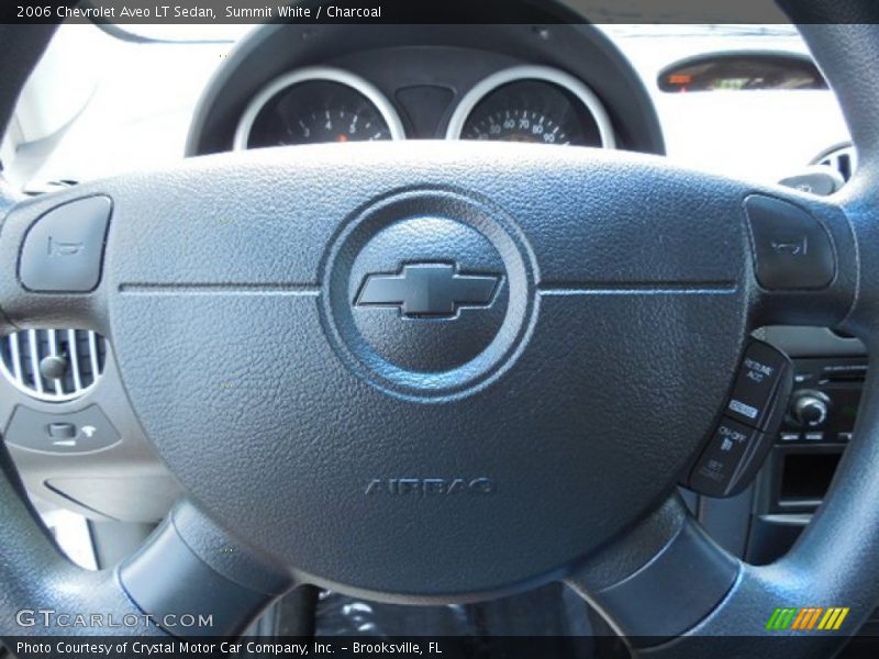 Summit White / Charcoal 2006 Chevrolet Aveo LT Sedan