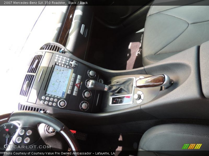 Black / Black 2007 Mercedes-Benz SLK 350 Roadster