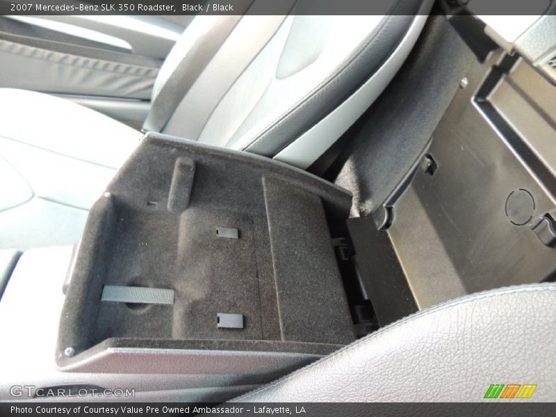 Black / Black 2007 Mercedes-Benz SLK 350 Roadster