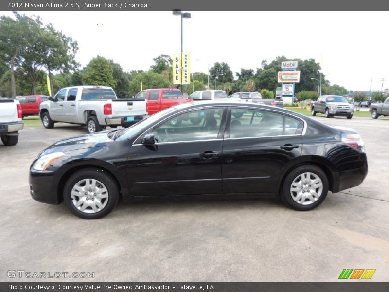 Super Black / Charcoal 2012 Nissan Altima 2.5 S