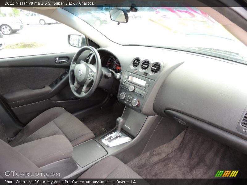Super Black / Charcoal 2012 Nissan Altima 2.5 S