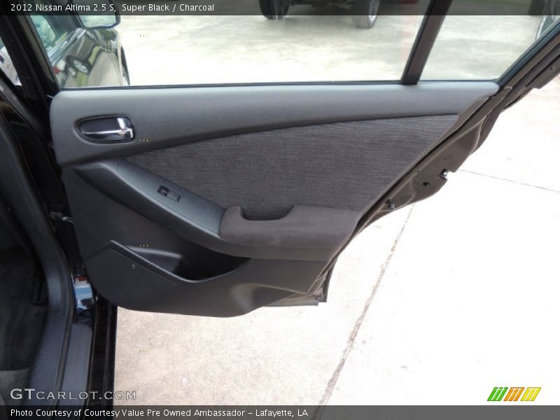 Super Black / Charcoal 2012 Nissan Altima 2.5 S