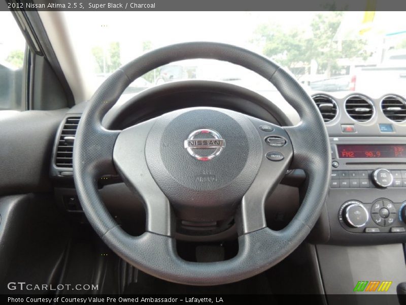 Super Black / Charcoal 2012 Nissan Altima 2.5 S