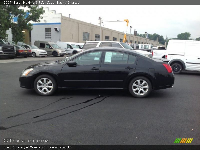 Super Black / Charcoal 2007 Nissan Maxima 3.5 SL