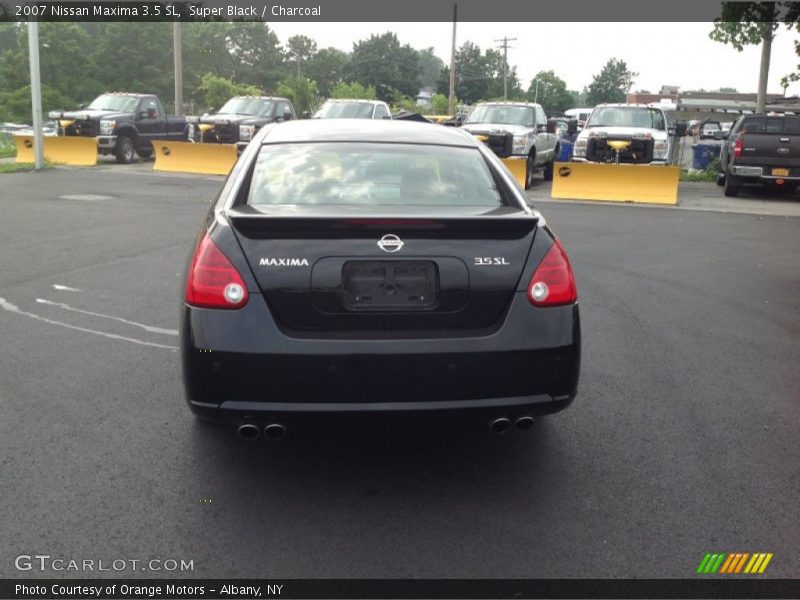 Super Black / Charcoal 2007 Nissan Maxima 3.5 SL