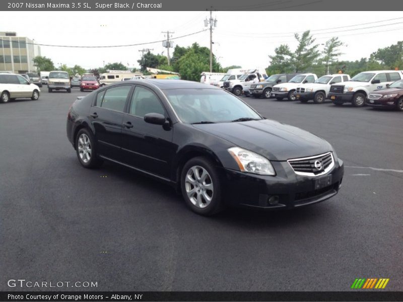 Super Black / Charcoal 2007 Nissan Maxima 3.5 SL