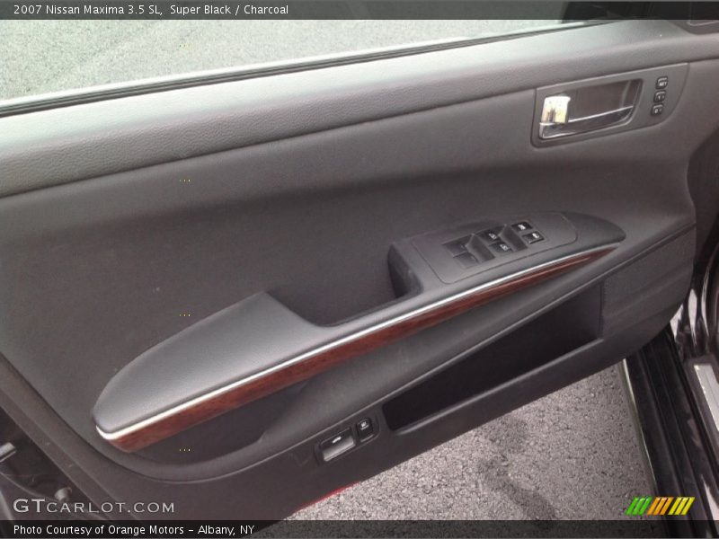 Super Black / Charcoal 2007 Nissan Maxima 3.5 SL