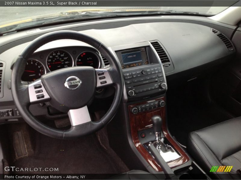 Super Black / Charcoal 2007 Nissan Maxima 3.5 SL