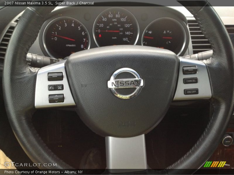 Super Black / Charcoal 2007 Nissan Maxima 3.5 SL
