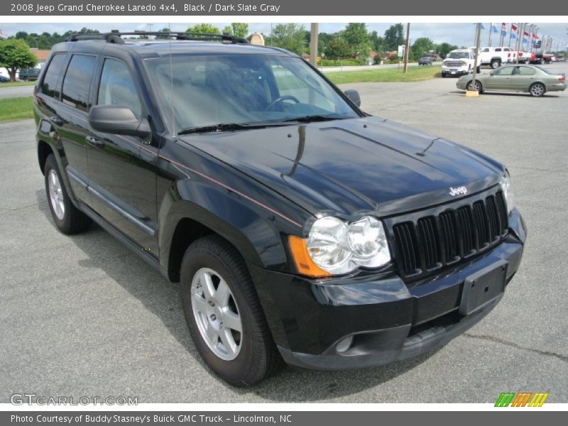 Black / Dark Slate Gray 2008 Jeep Grand Cherokee Laredo 4x4