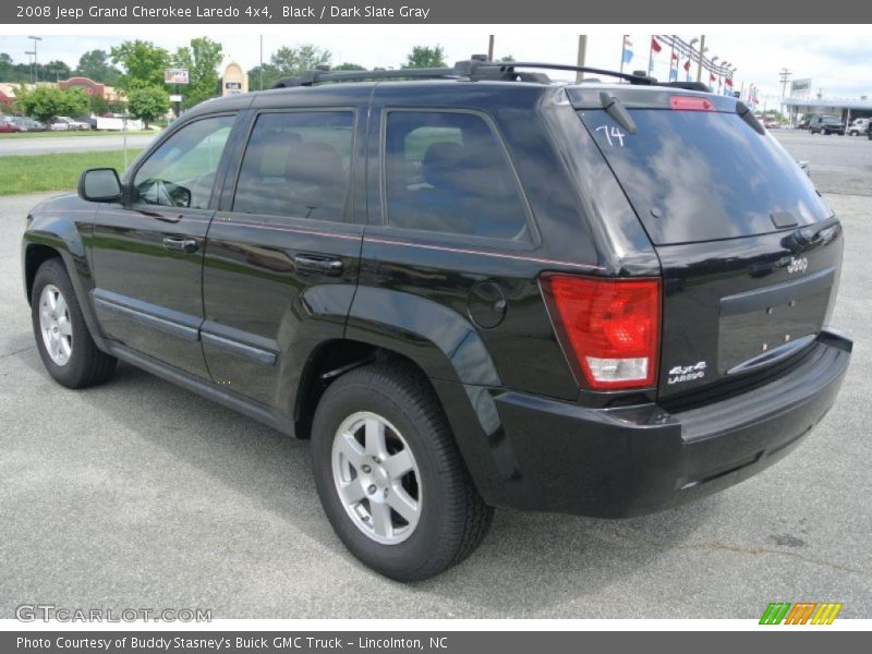 Black / Dark Slate Gray 2008 Jeep Grand Cherokee Laredo 4x4