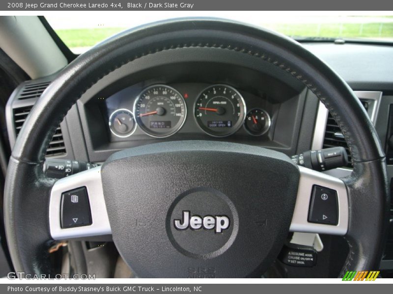 Black / Dark Slate Gray 2008 Jeep Grand Cherokee Laredo 4x4