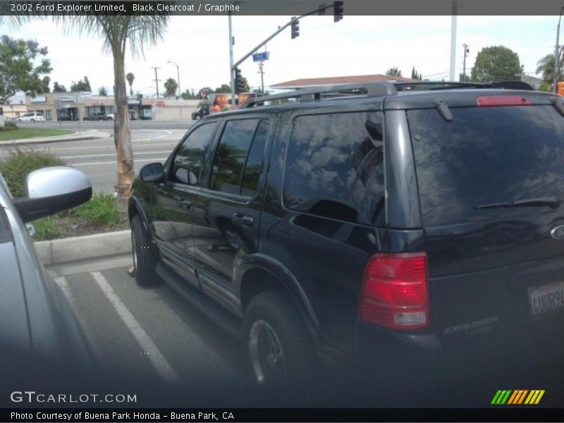 Black Clearcoat / Graphite 2002 Ford Explorer Limited