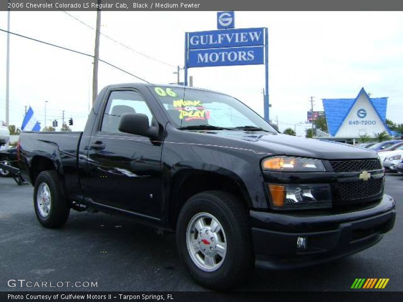 Black / Medium Pewter 2006 Chevrolet Colorado LS Regular Cab
