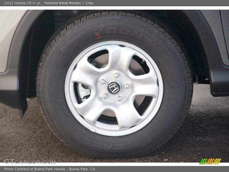 Polished Metal Metallic / Gray 2013 Honda CR-V LX
