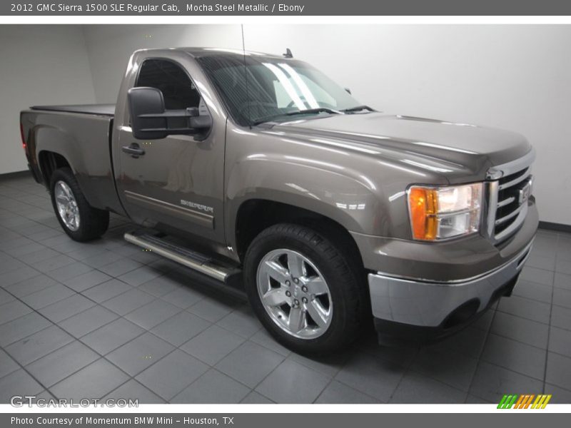 Front 3/4 View of 2012 Sierra 1500 SLE Regular Cab