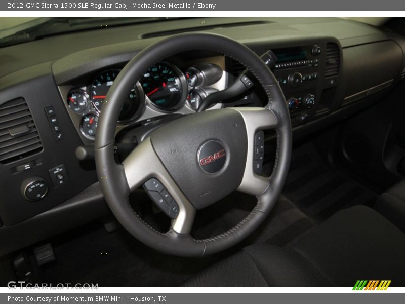  2012 Sierra 1500 SLE Regular Cab Steering Wheel