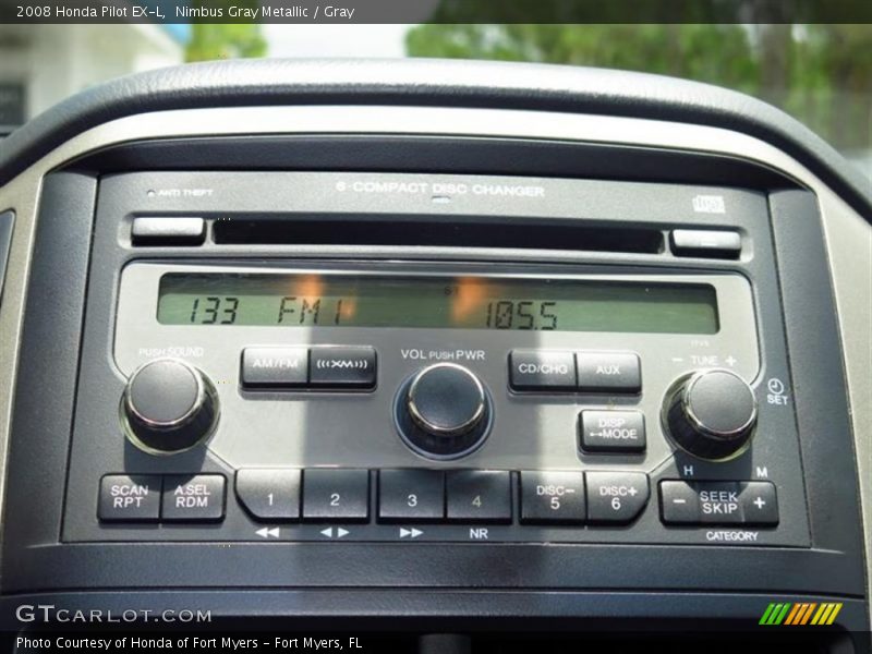 Nimbus Gray Metallic / Gray 2008 Honda Pilot EX-L