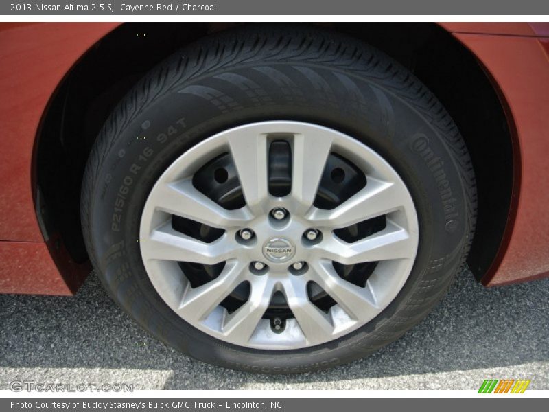 Cayenne Red / Charcoal 2013 Nissan Altima 2.5 S