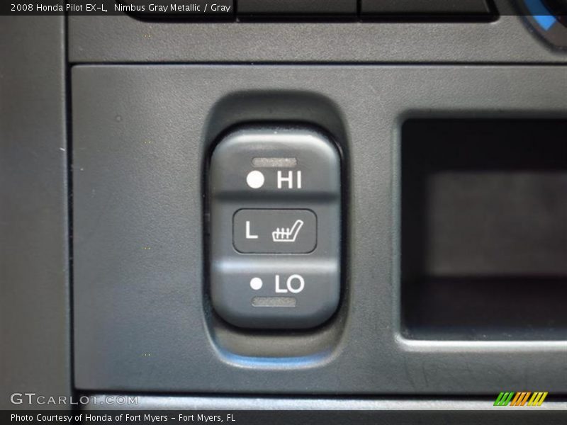 Nimbus Gray Metallic / Gray 2008 Honda Pilot EX-L
