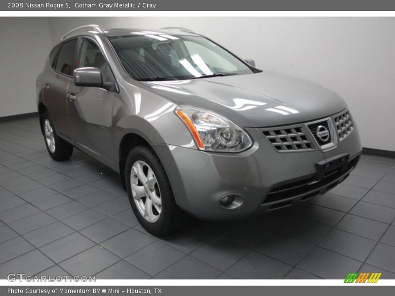 Gotham Gray Metallic / Gray 2008 Nissan Rogue S