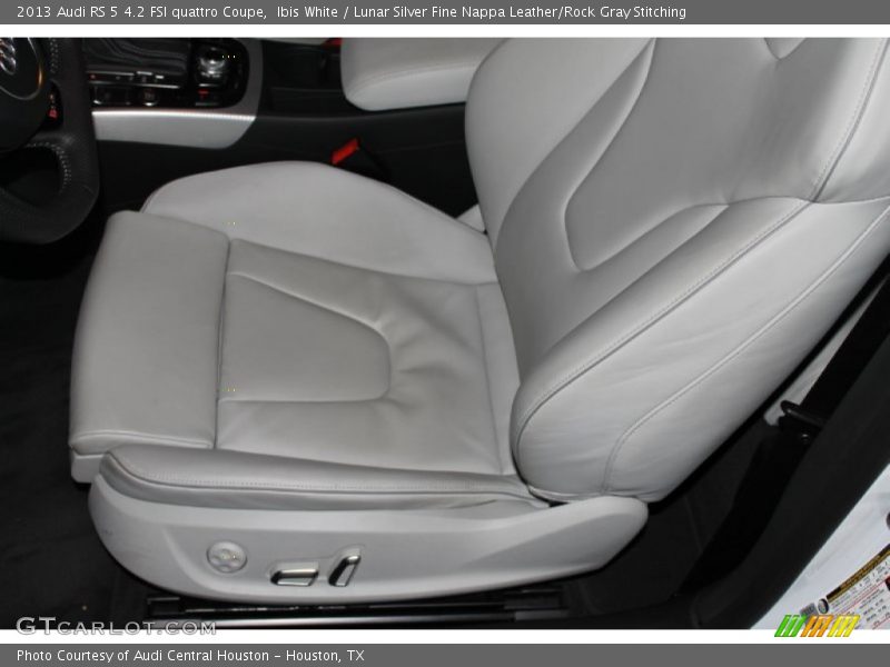Front Seat of 2013 RS 5 4.2 FSI quattro Coupe
