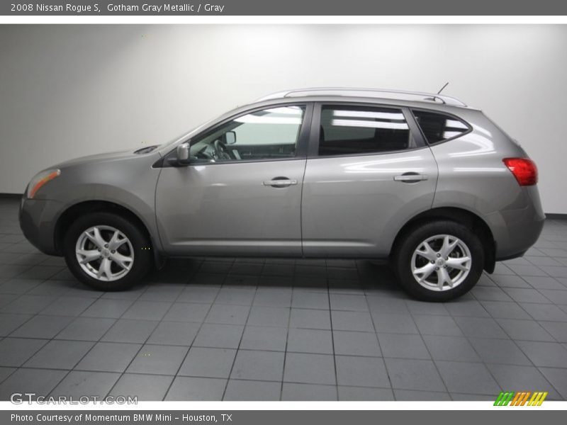 Gotham Gray Metallic / Gray 2008 Nissan Rogue S