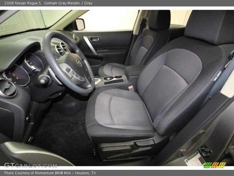 Gotham Gray Metallic / Gray 2008 Nissan Rogue S