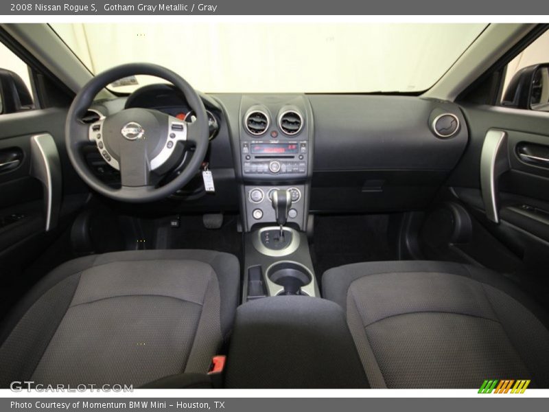 Gotham Gray Metallic / Gray 2008 Nissan Rogue S