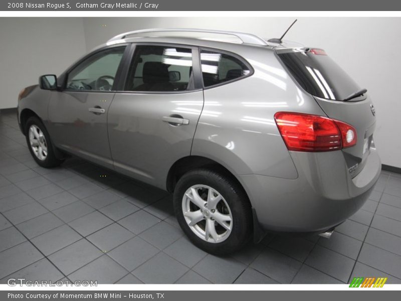 Gotham Gray Metallic / Gray 2008 Nissan Rogue S