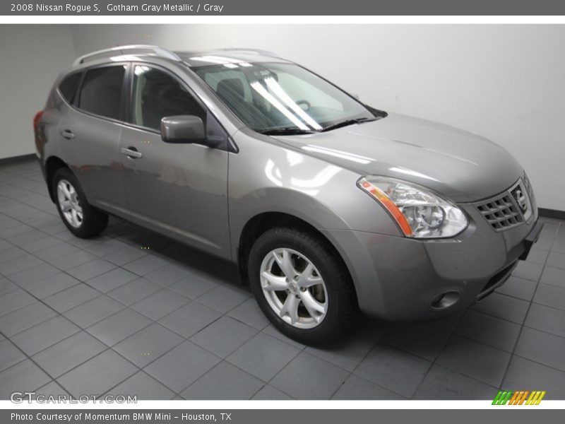 Gotham Gray Metallic / Gray 2008 Nissan Rogue S