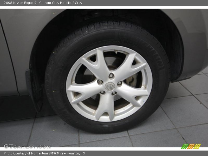 Gotham Gray Metallic / Gray 2008 Nissan Rogue S