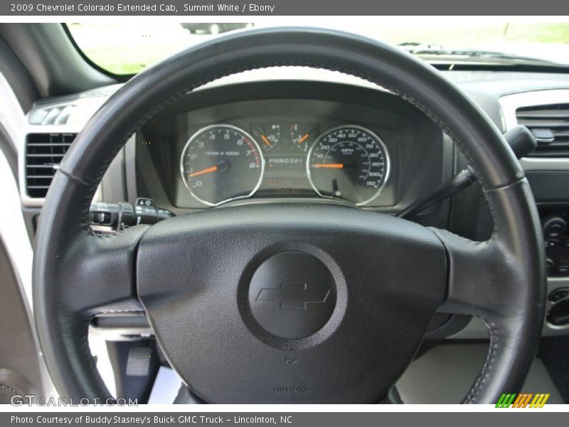 Summit White / Ebony 2009 Chevrolet Colorado Extended Cab