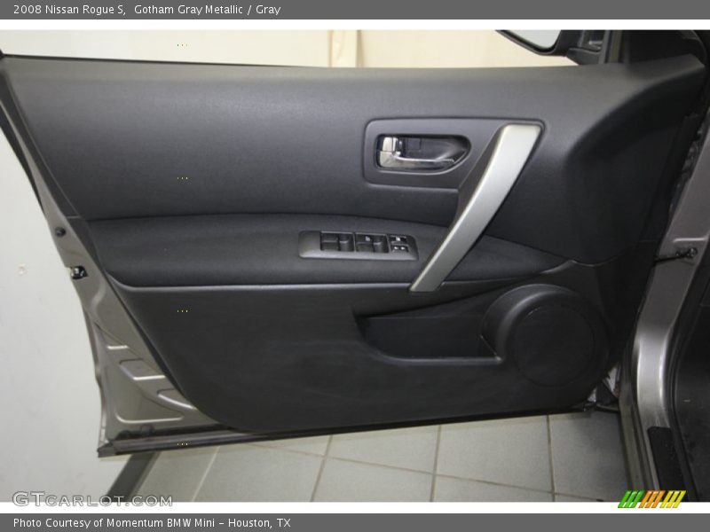 Gotham Gray Metallic / Gray 2008 Nissan Rogue S