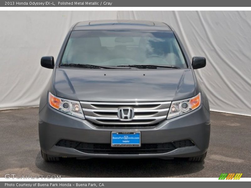 Polished Metal Metallic / Gray 2013 Honda Odyssey EX-L