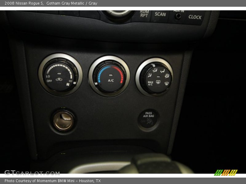 Gotham Gray Metallic / Gray 2008 Nissan Rogue S