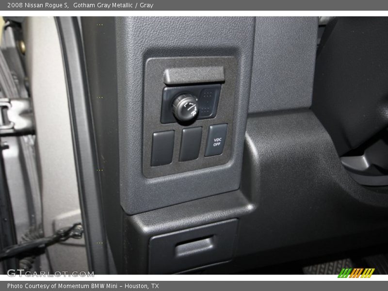 Gotham Gray Metallic / Gray 2008 Nissan Rogue S