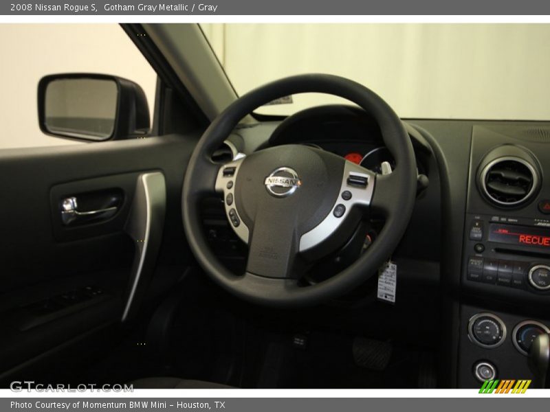 Gotham Gray Metallic / Gray 2008 Nissan Rogue S