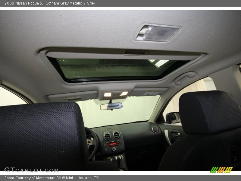 Gotham Gray Metallic / Gray 2008 Nissan Rogue S