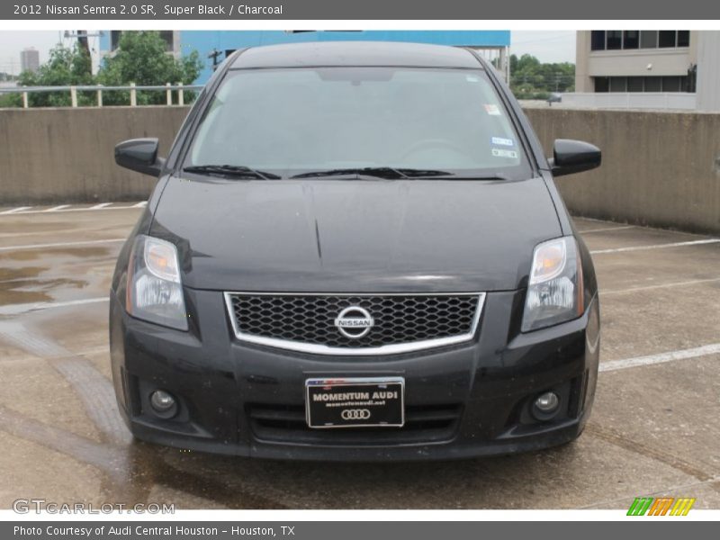 Super Black / Charcoal 2012 Nissan Sentra 2.0 SR