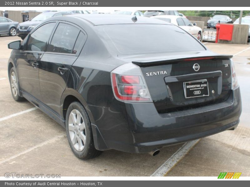 Super Black / Charcoal 2012 Nissan Sentra 2.0 SR