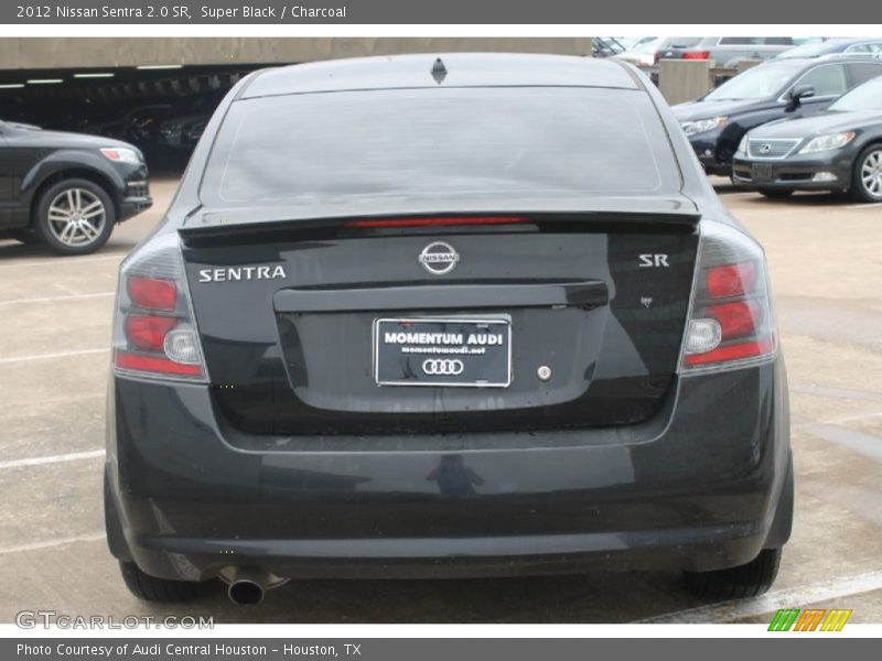 Super Black / Charcoal 2012 Nissan Sentra 2.0 SR