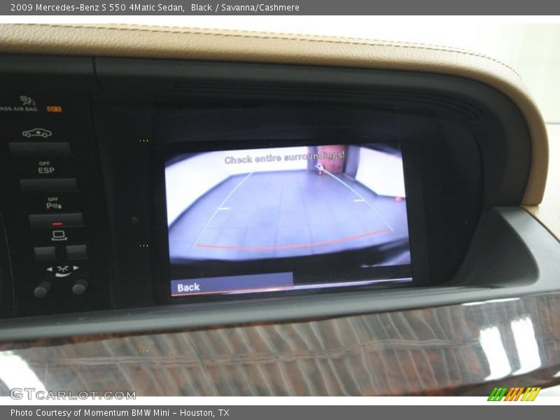 Black / Savanna/Cashmere 2009 Mercedes-Benz S 550 4Matic Sedan