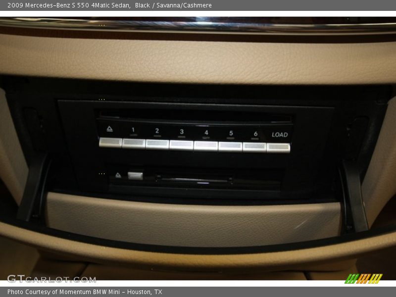 Black / Savanna/Cashmere 2009 Mercedes-Benz S 550 4Matic Sedan